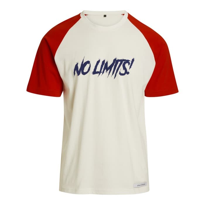 Egendesignad raglan T-shirt i bomull 155 g