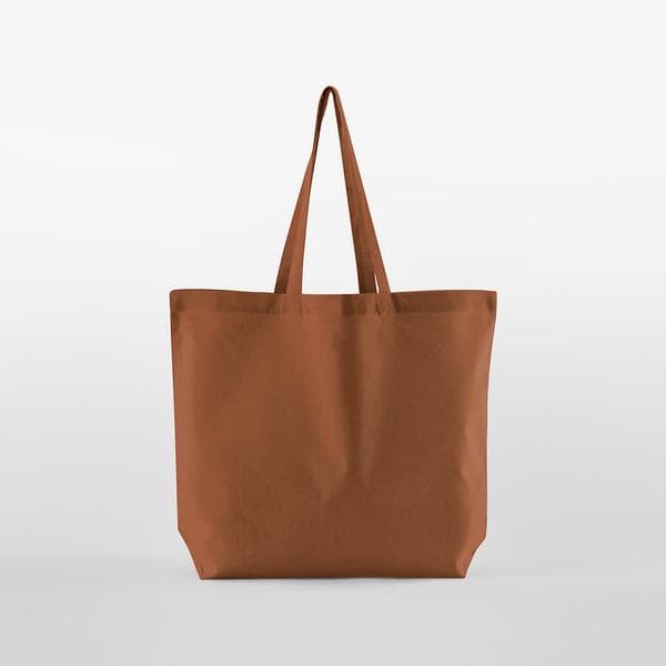 Organic Cotton Maxi Bag for Life i terracotta