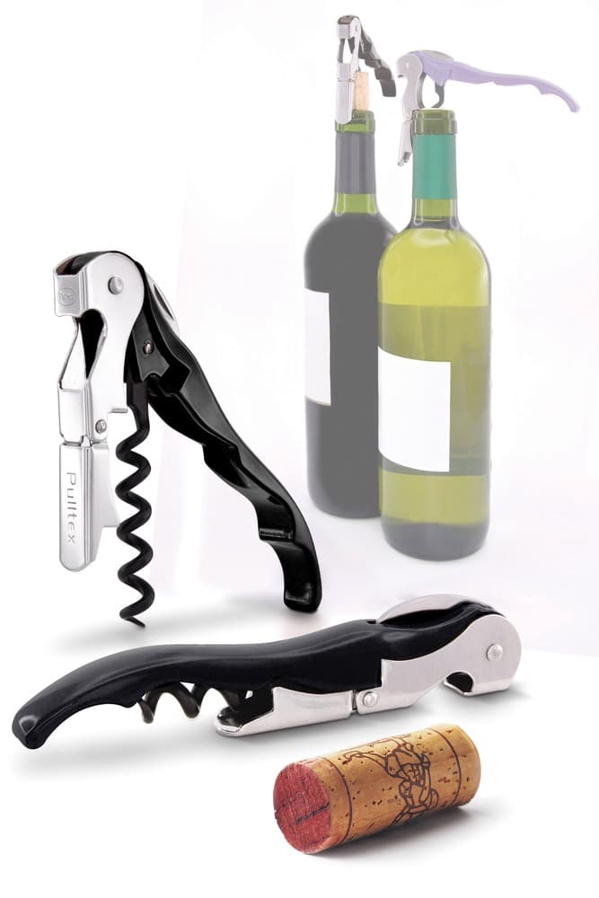 Vinöppnare Pulltex Pulltaps Classic i svart