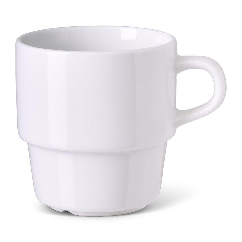 Kopp Stina Porslin 25 cl Blank i vit/vit