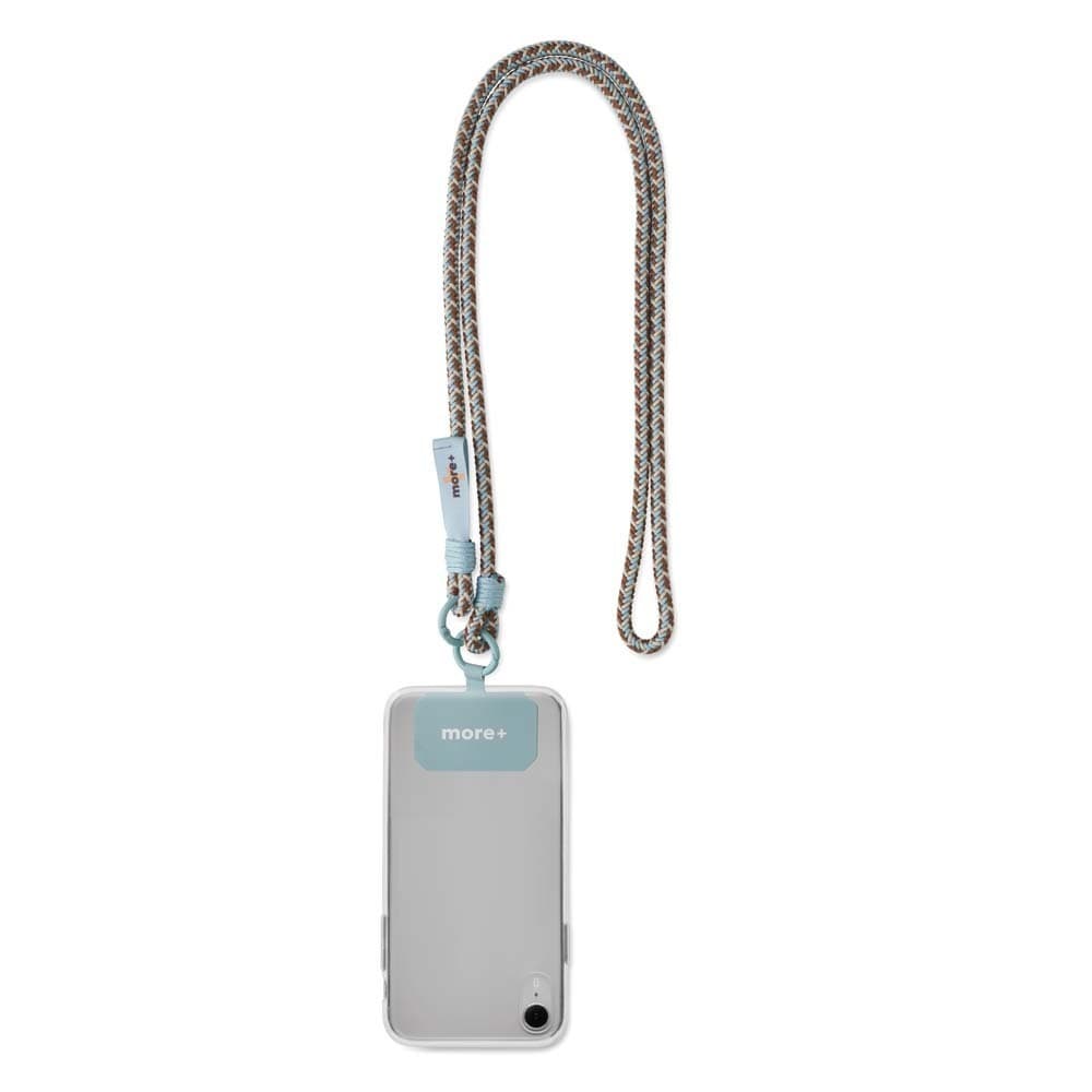 3-färgad crossbody-telefonhållare med två karbinhakar